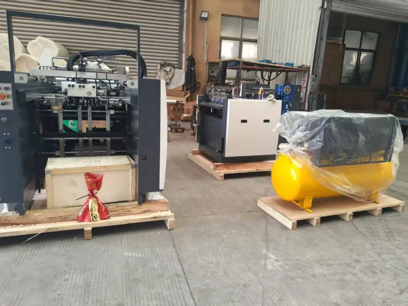 New Star YFMA-760 Automatic Pre-Coating Laminating Machine will soon be shipped to a customer in Saudi Arabia.